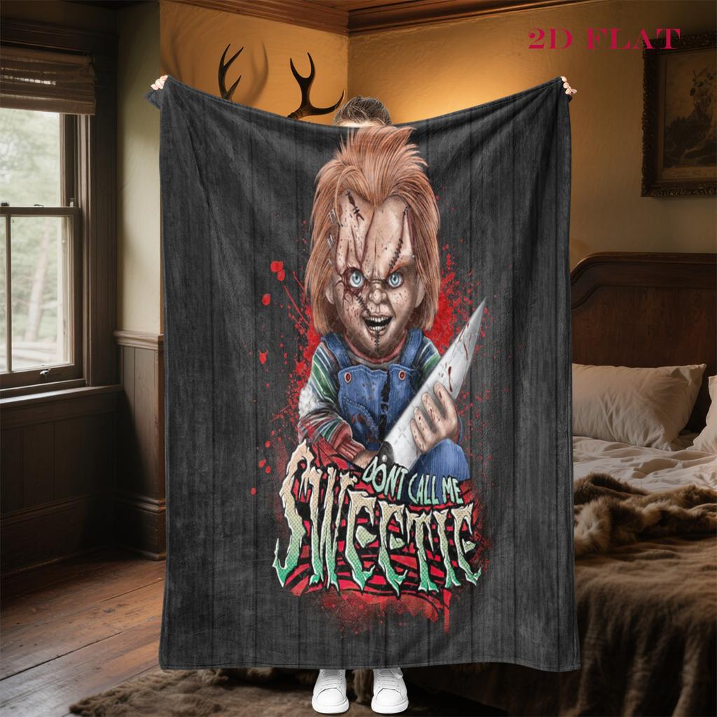 Doll Knife blanket Suitable for all seasons Soft and comfortable Office rest blanket Machine washable Air conditioning blanket