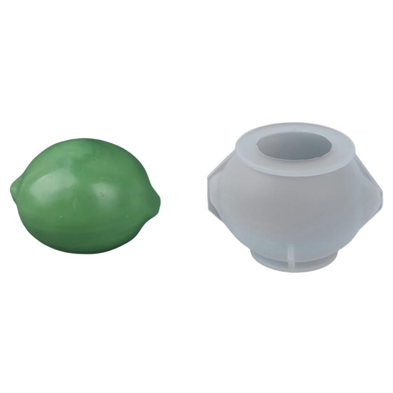 Fruit Themed Silicone Candle Molds for Epoxy Resin Handmade Candle Soap Fondant Candy Cake Molds Chocolate Molds