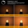 1 szt. Żarówka LED Vintage T20 1W 2W Ciepła Biała 2200K E12 E14 110V 220V Ściemnialna Żarówka Szklana Żarówka Rurkowa do Lodówki