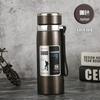 Stainless steel thermos cup outdoor portable tea separation cup car travel ml large capacity