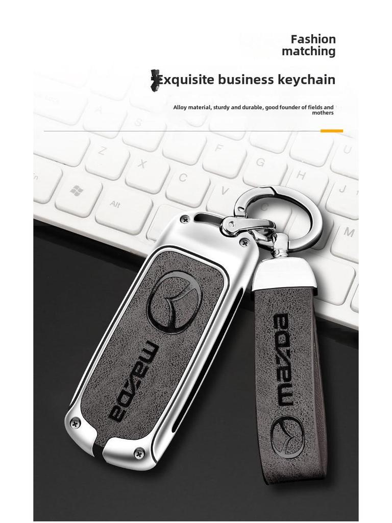 Mazda 3, CX-4, CX-5, CX-8, Husă Carcasă Cheie Atez cu 6 Pachet Cataramă