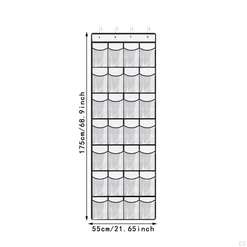 Hanged Shoe Organizer Shoes Stone Front Rack with Hook for Bedrooms