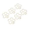 100Pcs Gold Cute Paper Clips Sakura Shape Cool Paper Clips Cute Cute Planner Clips  Office