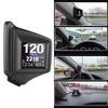 Universal Car Head Up HUD Display with OBD+GPS Dual Mode Over Speed Warning Windshield Speedometer A401
