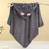 Cartoon Animal Baby Bath Towels Soft Newborn Hooded Towel Blanket Toddler Bathrobe Warm Sleeping Swaddle Wrap for Boys Girls