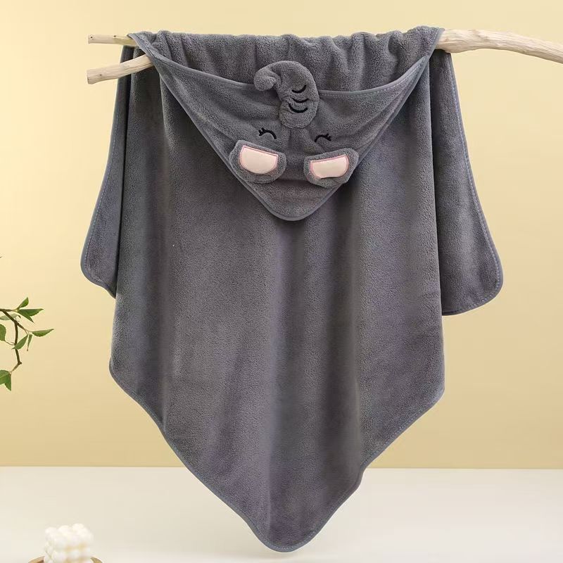 Cartoon Animal Baby Bath Towels Soft Newborn Hooded Towel Blanket Toddler Bathrobe Warm Sleeping Swaddle Wrap for Boys Girls