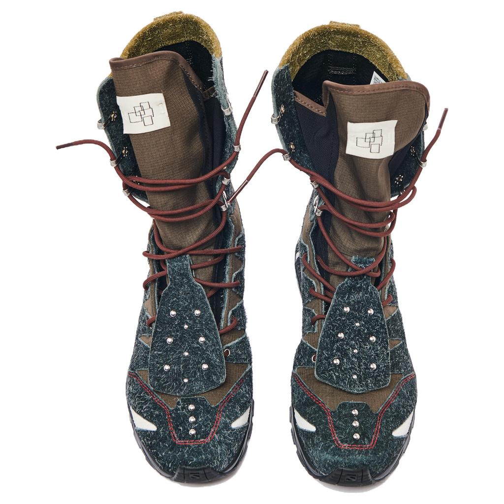 SALOMON The Broken Arm X  XA Jungle Durable Non-Slip Soft Comfortable Mid-Calf Outdoor Boots Unisex Boots Black 477208