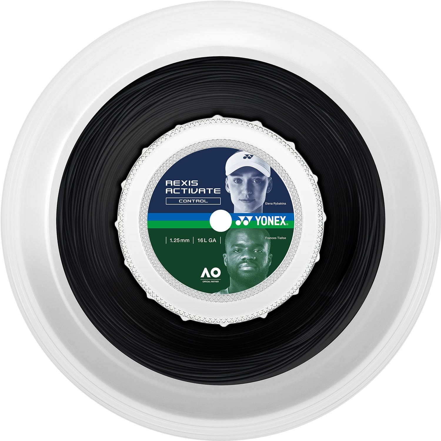 YONEX REXIS ACTIVATE 125 (200m) black tennis string
