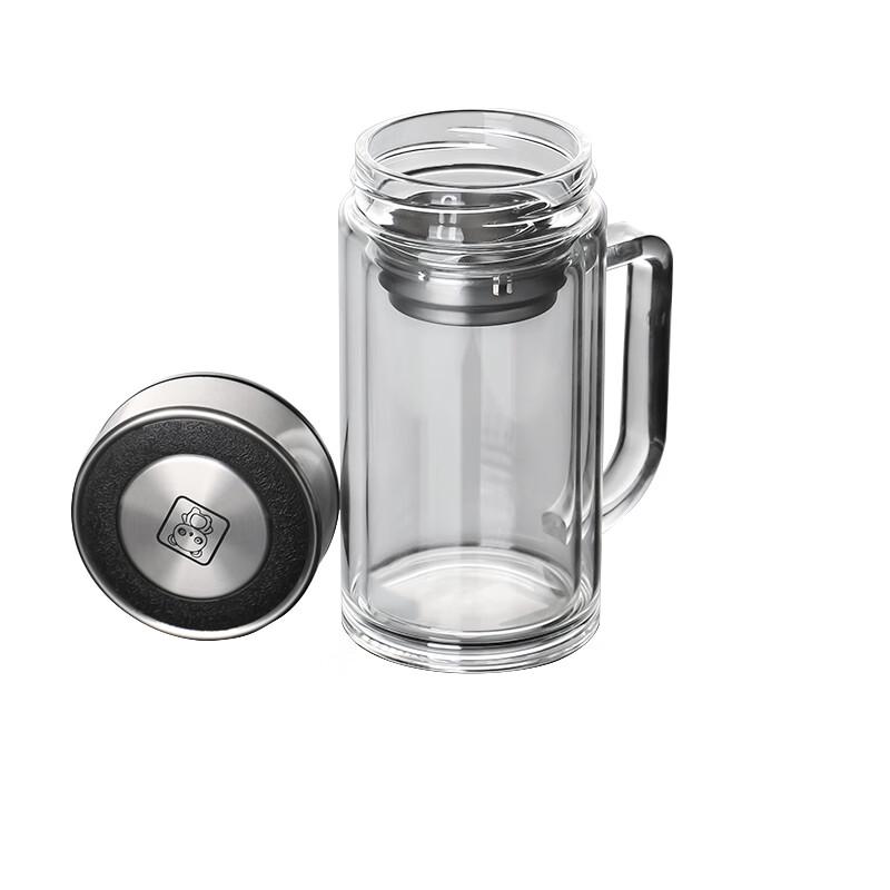 Shangheng SHZH-BLB02 Double Wall Borosilicate Glass Tea Cup