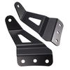 2 Pcs Black Steel Car Light Bar Holder Kit Off-road Roof LED Light Strip Bracket
