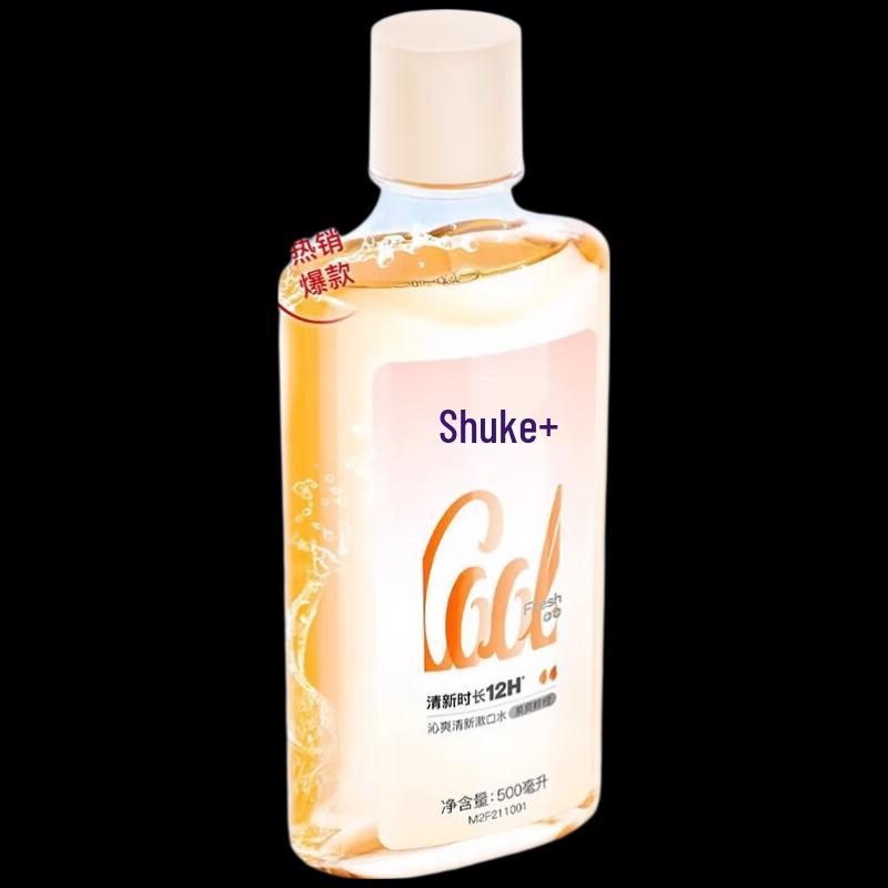 Shuke Fresh Orange Alcohol-Free Mouthwash