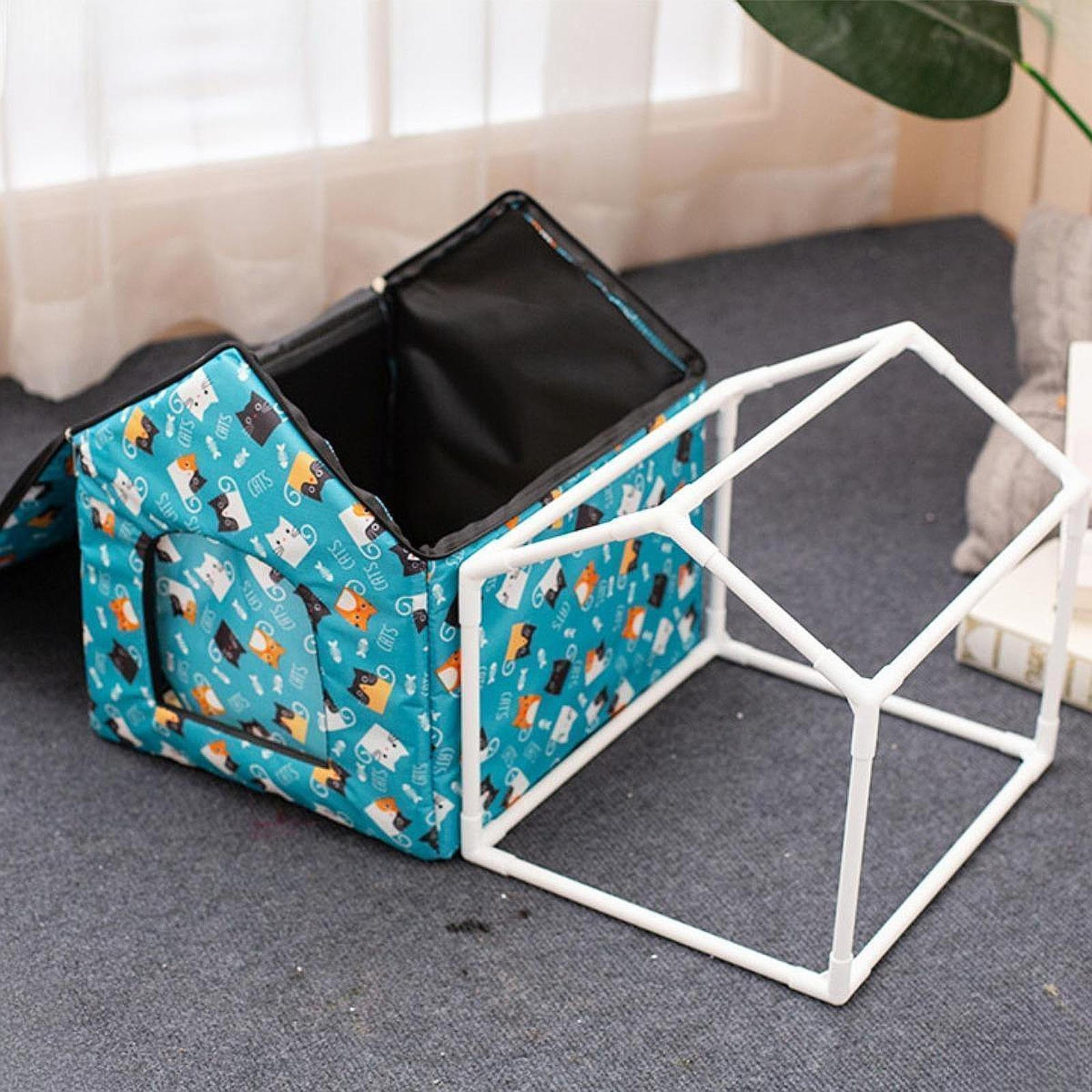 

Палатка для кошек и собак, кошачье спальное место, водонепроницаемый навес для использования на открытом воздухе S