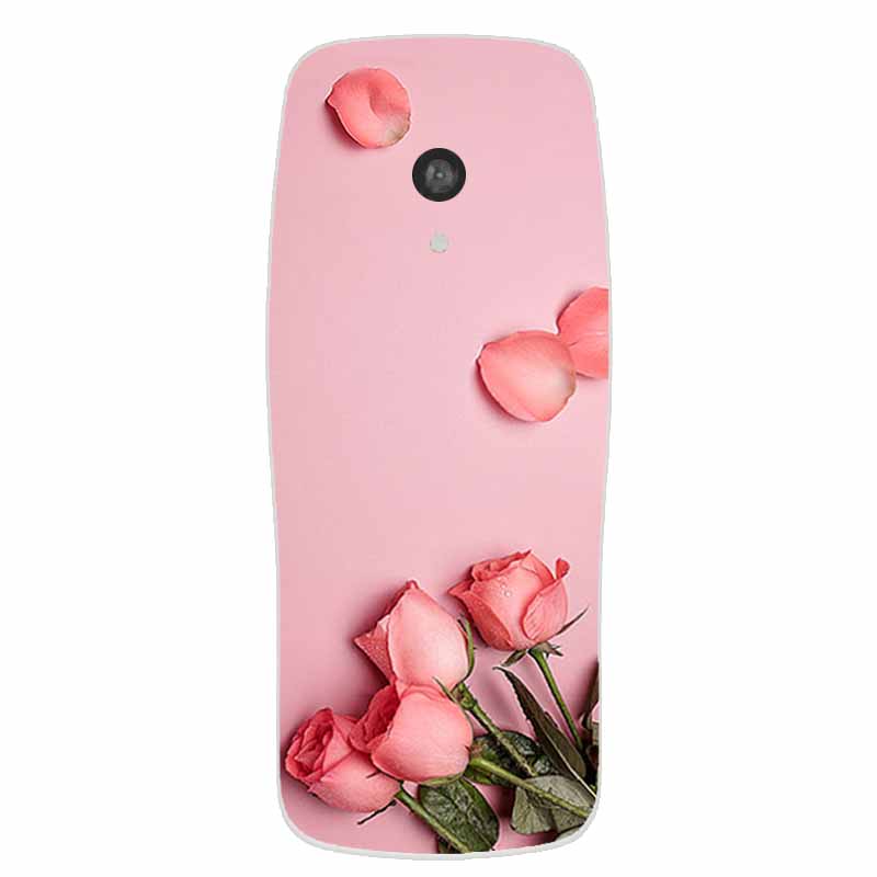 

Phone Case For Nokia 3210 2024 Case Rose Flowers Clear Edge TPU Soft Silicone Back Cover Case For Nokia 3210 Case 2.4 Coque Bag Nokia 3210 2024