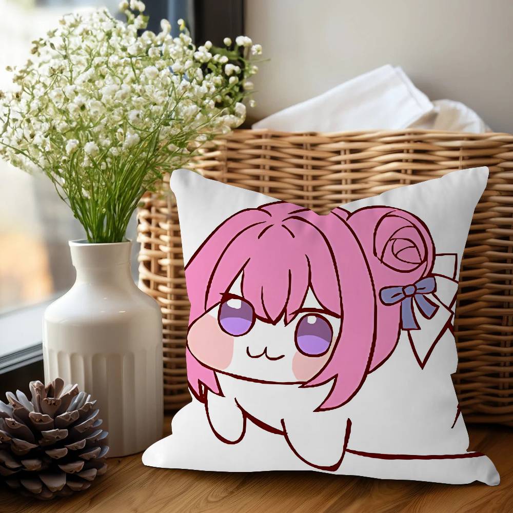 Anime Doro Pillowcase Toon Gift Cushion Cover Bedroom Home Sofa Chair Seat Decor Pillow Case