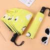UV Black Glue Automatic Three-Fold Sun/Rain Dual-Use Umbrella with Logo Printing - Sun Protection & Rain Shield