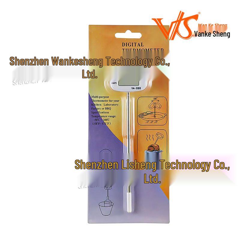 

Многоцелевой электронный термометр TA288: Идеально подходит для продуктов питания, масла, молока и воды.