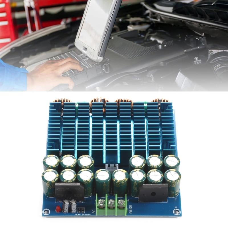 HiFi 840W Total Output Stereo Amplifier Module for Audiophiles with Double Chip Designs for High End Audiophiles Setups