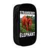 Strawberry Elephant Italian Brainrot Meme Pencil Cases Pen Box Bags for Student Big Capacity Students School Zipper Pencilcases