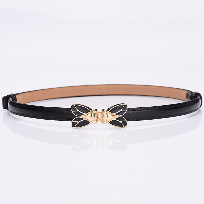 Simple Slim-Fitting Thin Waist Seal Simple Decorative Dress Women'S Student Belt