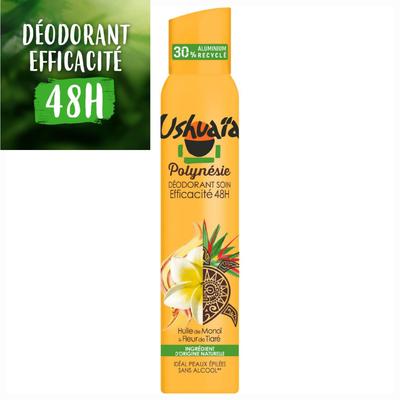 Dezodorant w sprayu Monoï i Kwiat Tiare 48-godzinna skuteczność butelka 200 ml