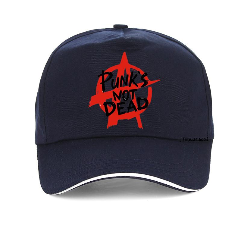Punk's Not Dead Design Baseball cap Unisex Letter Printed Dad hat summer brand Punk Music hip hop cap adjustable snapback hats