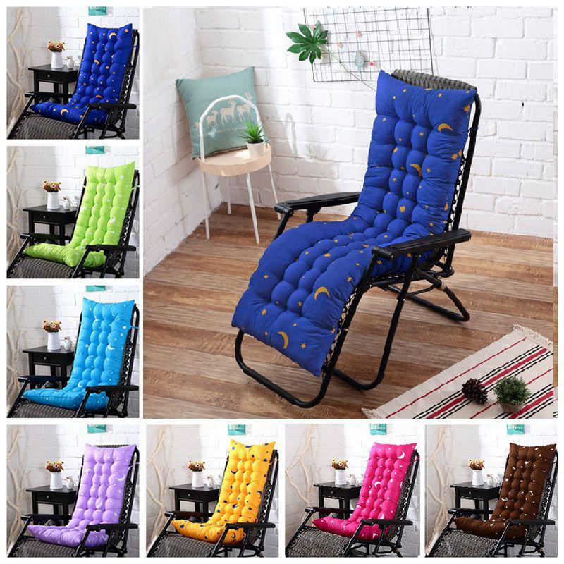 Thick Padded Patio Lounger Back Cushion For Garden Rocking Chairs And Benches