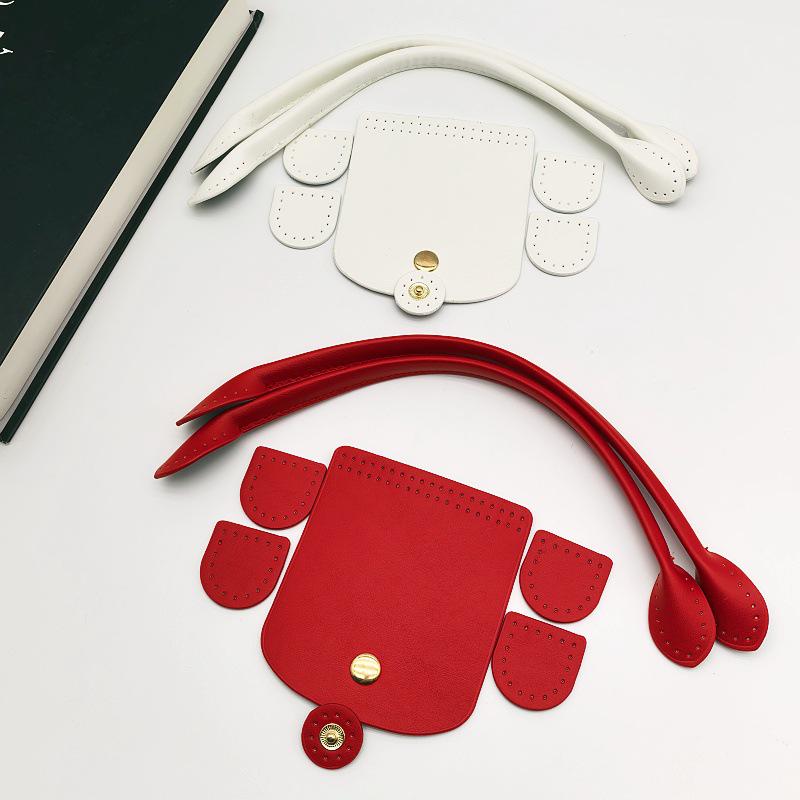 Dragon Xiang Dumpling Leather Crochet Handbag DIY Material Set