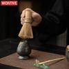 Vintage Japanese Power Yin Matcha Set Bamboo Whisk Teaspoon Ceramic Bowl Tranditional Tea Sets Home Tea-making Tools Accessories