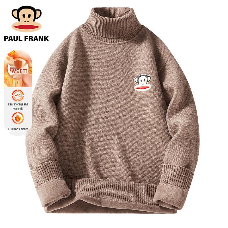 

Paul Frank Men s Winter Fleece-Lined Turtleneck Sweater 2XL
