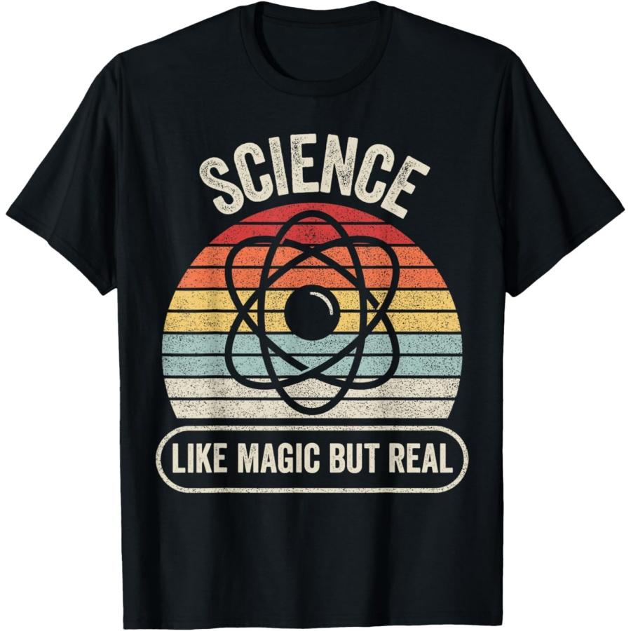 Catch Some Rays Retro Vintage Science Like Magic But Real T-Shirt XXXXXL чёрный