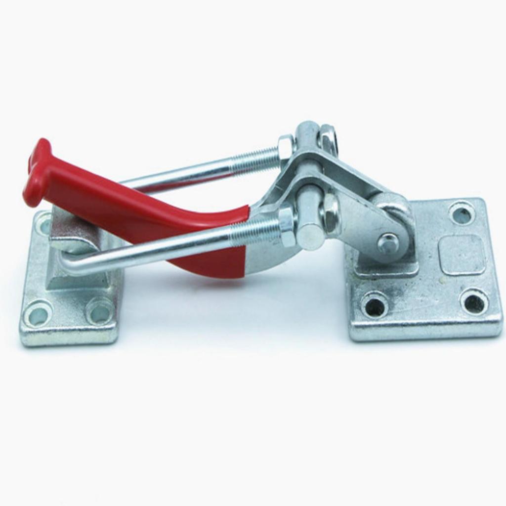 Quick-Toggle Draw Latch Clamp Strong Hardware Low-Profile for Workshop Jigs
