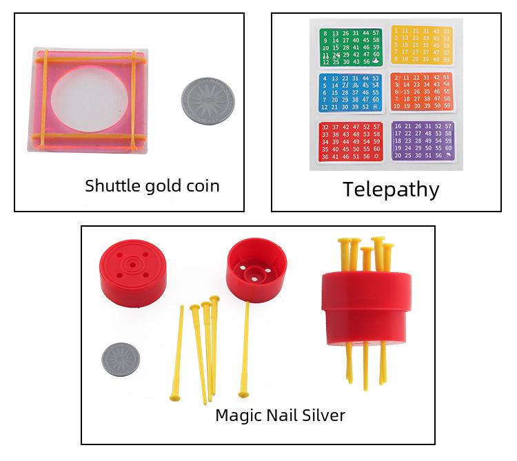 2019 Magic Props Set: Educational Performance Toys for Kids with Instructions