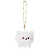 Lovey's Nakayoshi Ball Chain Mascot Sumoppi and Pyonchi Plush Toy Width Approx. 12cm