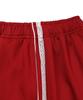 Michikoleondeonkosino Lace-Trimmed Jersey Pants Red