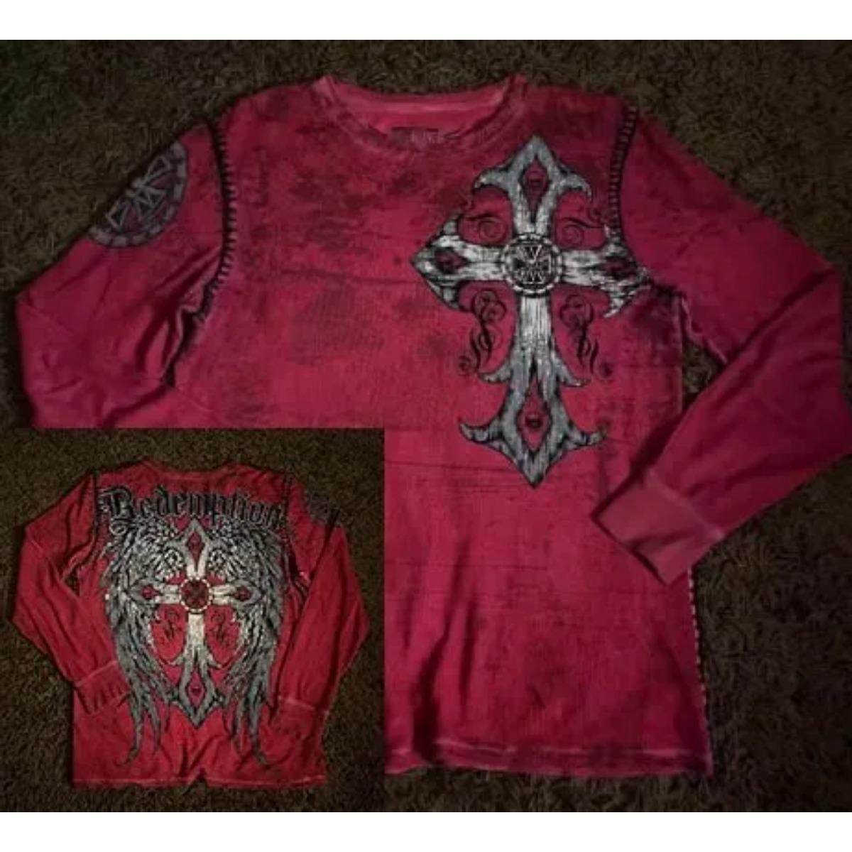 

Мужская футболка с длинным рукавом и круглым вырезом в стиле ретро-аниме с ангелом 4XL