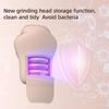 1PC multi-function electric foot grinder, purple light to remove dead skin, rechargeable pedicure, washing automatic storage compartment