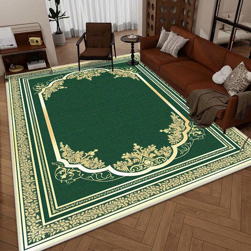 

Классическая рама Простой стиль Ковер Домашний декор Большой размер Коврик для спальни Пушистый Моющийся Украшение для гостиной Коврик для балкона Противоскользящий 1.9x2.9ft(60x90cm)