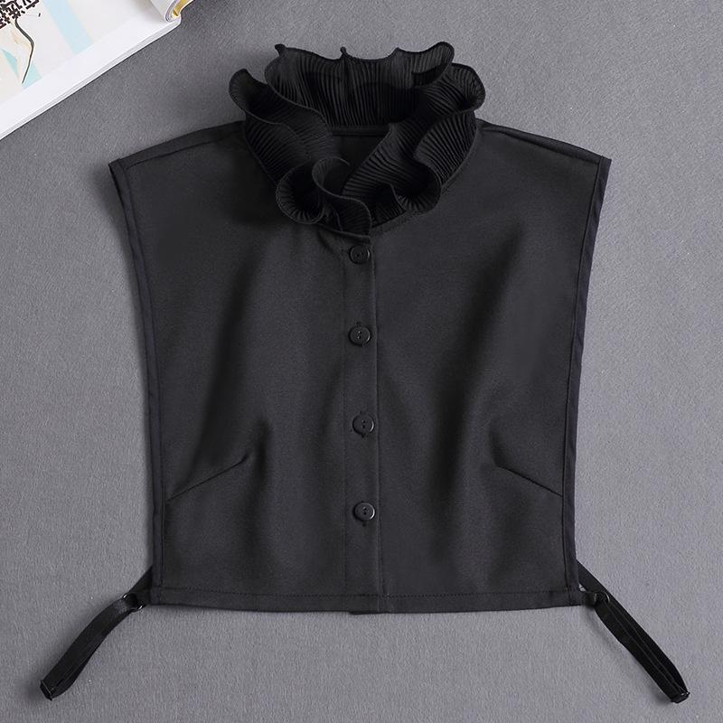 Fashion Fake Collared Shirt Lace False Collar Woman Vintage Detachable White Collar For Sweater Blouse Half Shirt Accessories