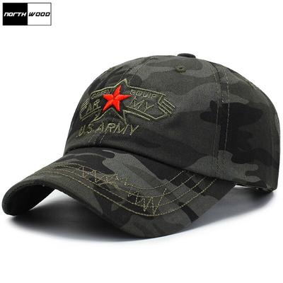Camouflage Baseball Cap für Männer Camo Cap Snapback Outdoor Dschungel Hüte Baumwollkappe