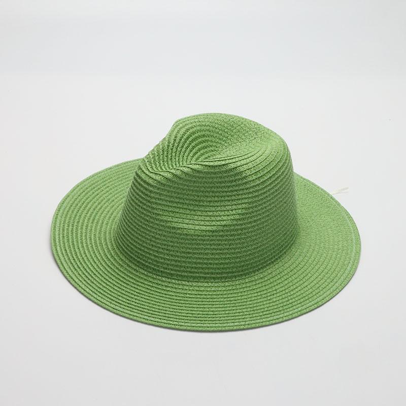 Hat Women Summer Beach Ladies Casual Panama Hat Men Jazz Cap Fashion Sun Hats Female Wide Brim Outdoors Gorro Chapeu Floppy