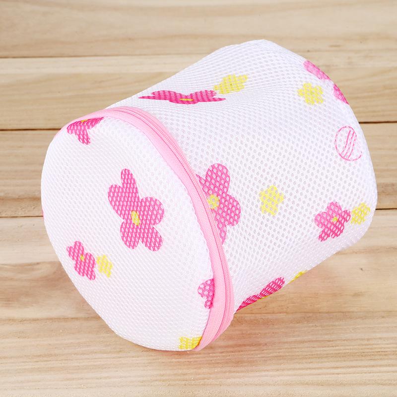 Thickened Fine Mesh Zipper Laundry Bag Set for Lingerie Care