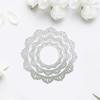 Multi-layer Circle Die Cuts Nesting Circle Cutting Dies Embossing Templates for Gift Card Making Scrapbooking DIY Crafts