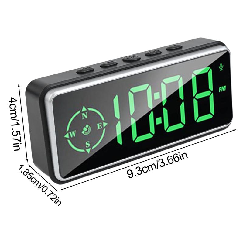 Car MPH Speed Meter Digital Compass HUD GPS Speedometer KM/H Head Up Display Overspeed Alarm LCD Head Up Display