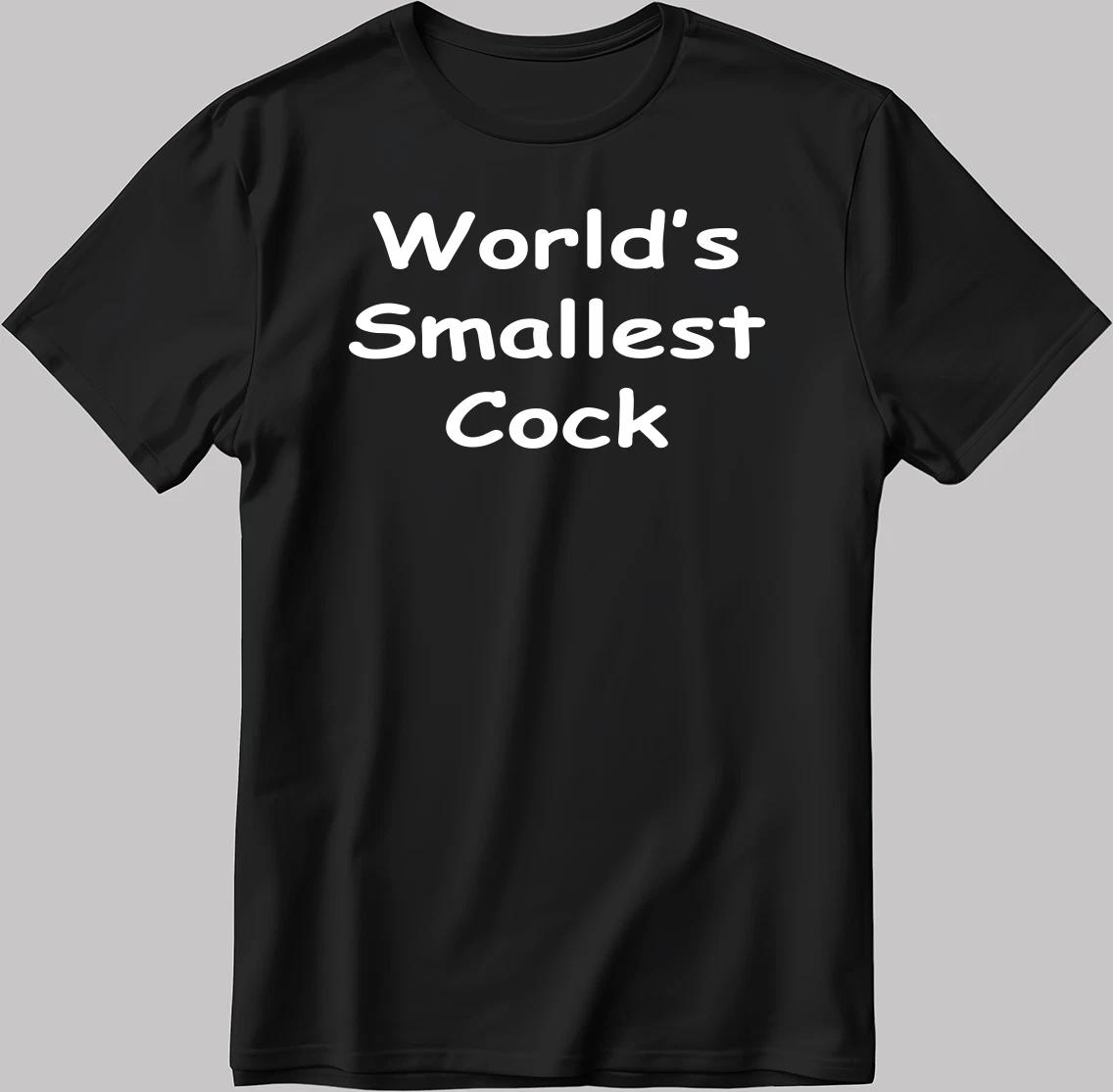 Worlds Smallest Cock Rooster Short Sleeve T Shirt Men/Woman KA71 XXL