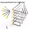 Orff Percussion Instrument Triangle Set: 4" To 12" Triangles