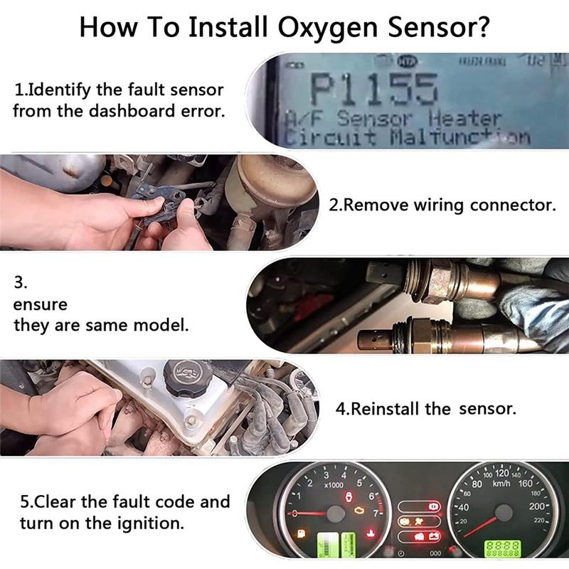 1Pcs Car Rear Oxygen Sensor Oxygen Sensor Car Oxygen Sensor 226A0-3TC0A For Nissan Teana Murano III Z52 2.5