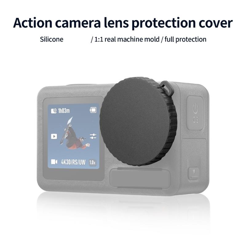 Silicone Protective Cover For Action 5pro Action Camera With Anti Scratch Lens Cover And Wrist Strap Accessories