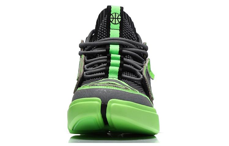 Li Ning Essence ACE Vintage Basketball Shoes Men's Mid Top Neon Green AGBN069-3