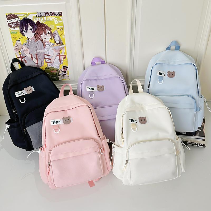 Student Schoolbag for Primary School Girls Three To Five and Six Grade Backpack