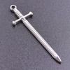 3pcs Sword Pendants Stainless Steel Charms For Jewelry Making Supplies Accessories Handmade Necklace Earrings Materials Pendant